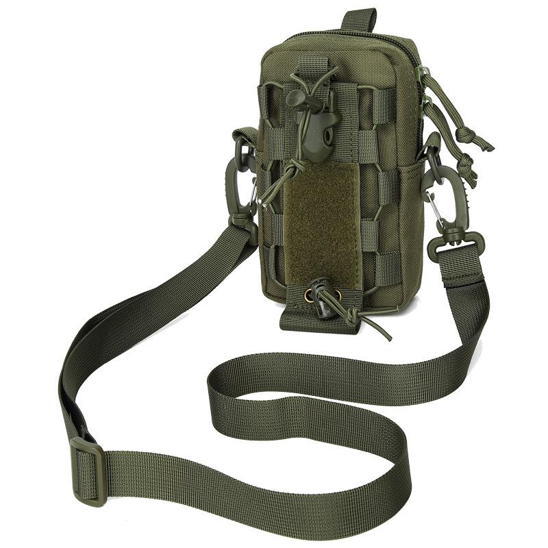

Waist Pack Bag Water Bottle Canteen Kettle Carrier Outdoor Sports Phone Holder Camping Hiking Organizer армія зелений колір