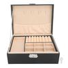 Jewelry Display Displays Box PU Leather Fashion Accessories Double Layer Jewelry Box  Necklace