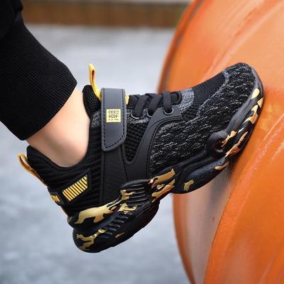 Sapatos para meninos Tênis infantis Malha Respirável Tênis de corrida