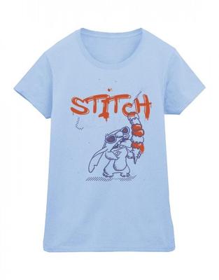 Womens/Ladies Lilo & Stitch Ice Creams Cotton T-Shirt