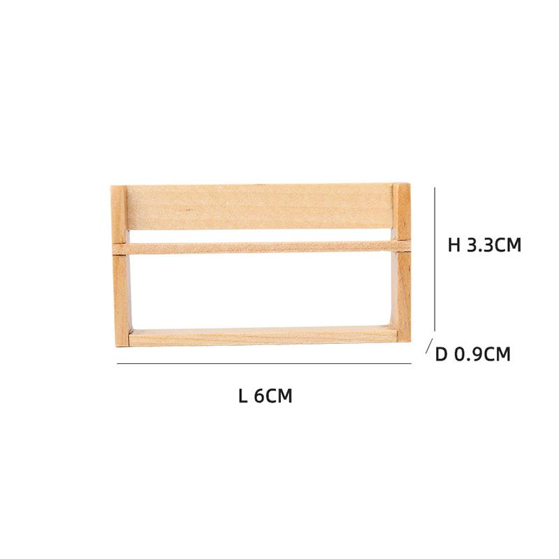 

1/12 Кукольный домик Симуляция Мини Настенная Книжная полка Модель Кукольный домик Миниатюрная Мебель для кабинета Декорация Орнамент Сцена Кукольного домика 6*0.9*3.3cm цвет старого дерева