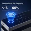 Deli AL107 Smart Glass Door Fingerprint Lock CN plug (adapter included)