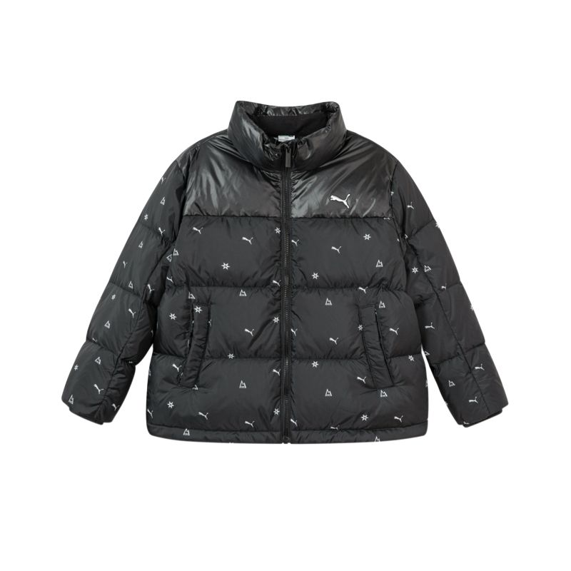 PUMA Down Jacket Black Multicolor Kids 353425107208-00390 110