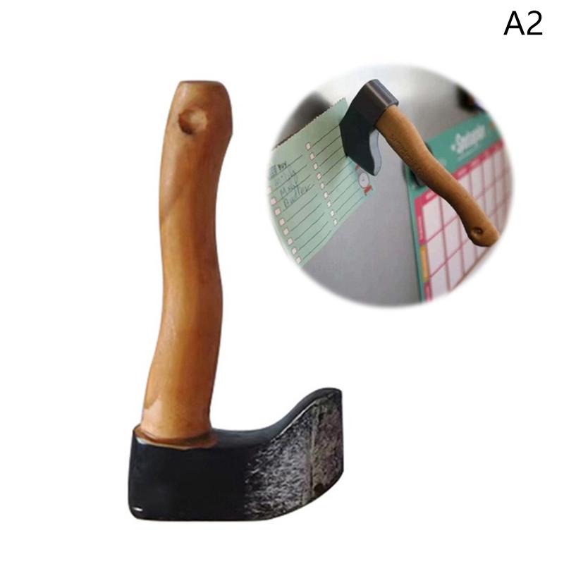 Funny Knife Magnetic Fridge Stickers, 3D Fun Axe Fridge Magnet, Novelty Home Decor Gifts, Eye-Catching Fridge For Iron Surface