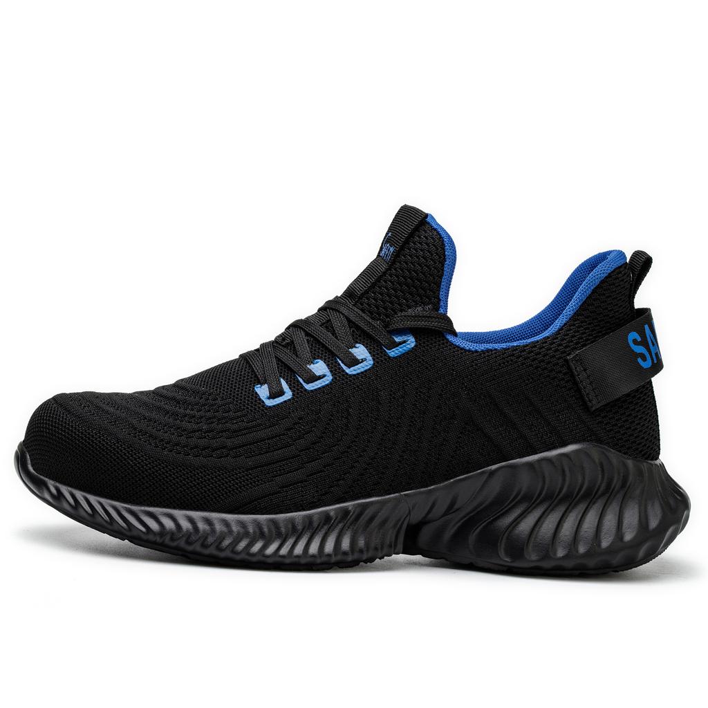 Four Anti-smashing and Anti-piercing Steel Bag Head Work Shoes, Breathable, Comfortable, Safe and Protective Labor Insurance Shoes