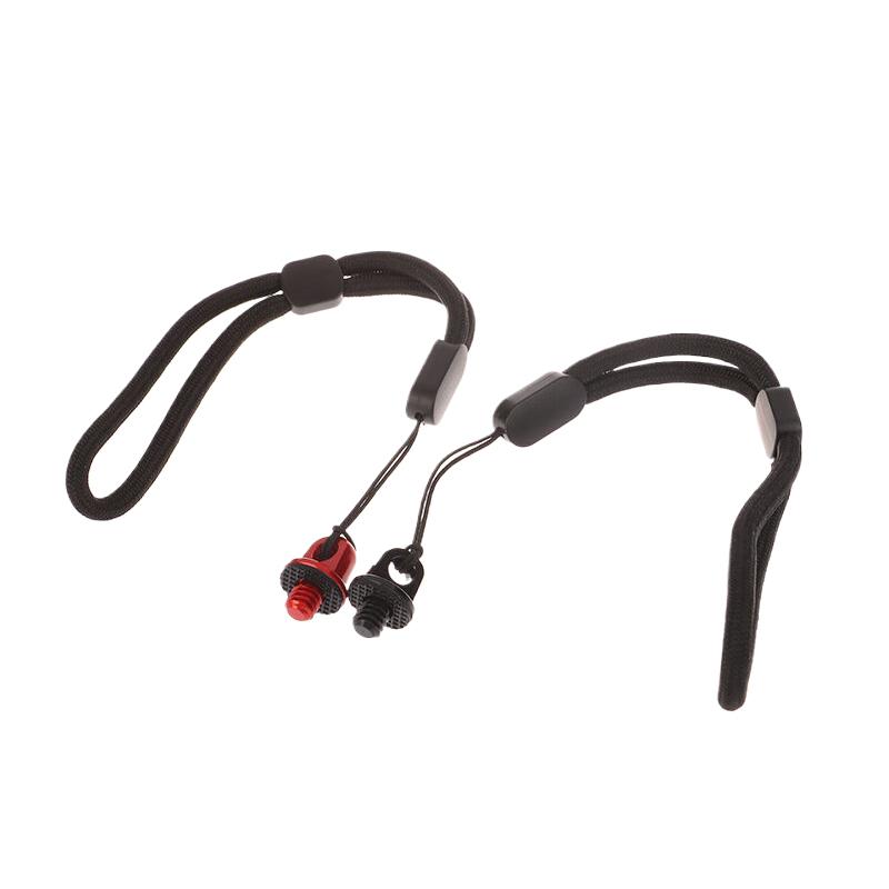 1/4 Zoll Griff Kameraschraube 1/4" D-Ring Adapter Mit Verstellbarer Handgelenk-Handschlaufe Lanyard Gurt Sling Für Stativ Fotostudio