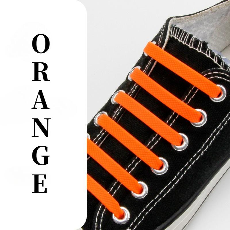 No Tie Gummi Elastisk skolisser Sneaker Skolisser for voksne Løpesko lisser Atletisk sko lisser