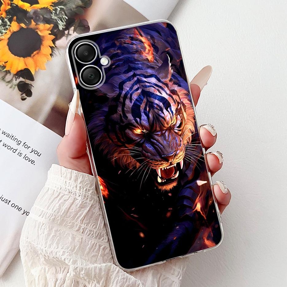 For Samsung Galaxy A06 Case A04 A04e A05 Lucky Koi Fashion Painted Cover Soft Silicone Case For Samsung A06 A 04 Galaxy A05 Bags