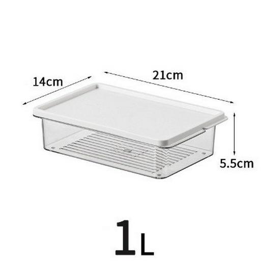 

Прозрачный пищевой кухонный ящик для хранения мяса, овощей и зерновых