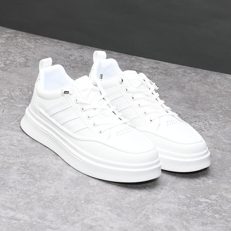Spring 22 summer new breathable ultra-light thick-soled heightening casual board shoes
