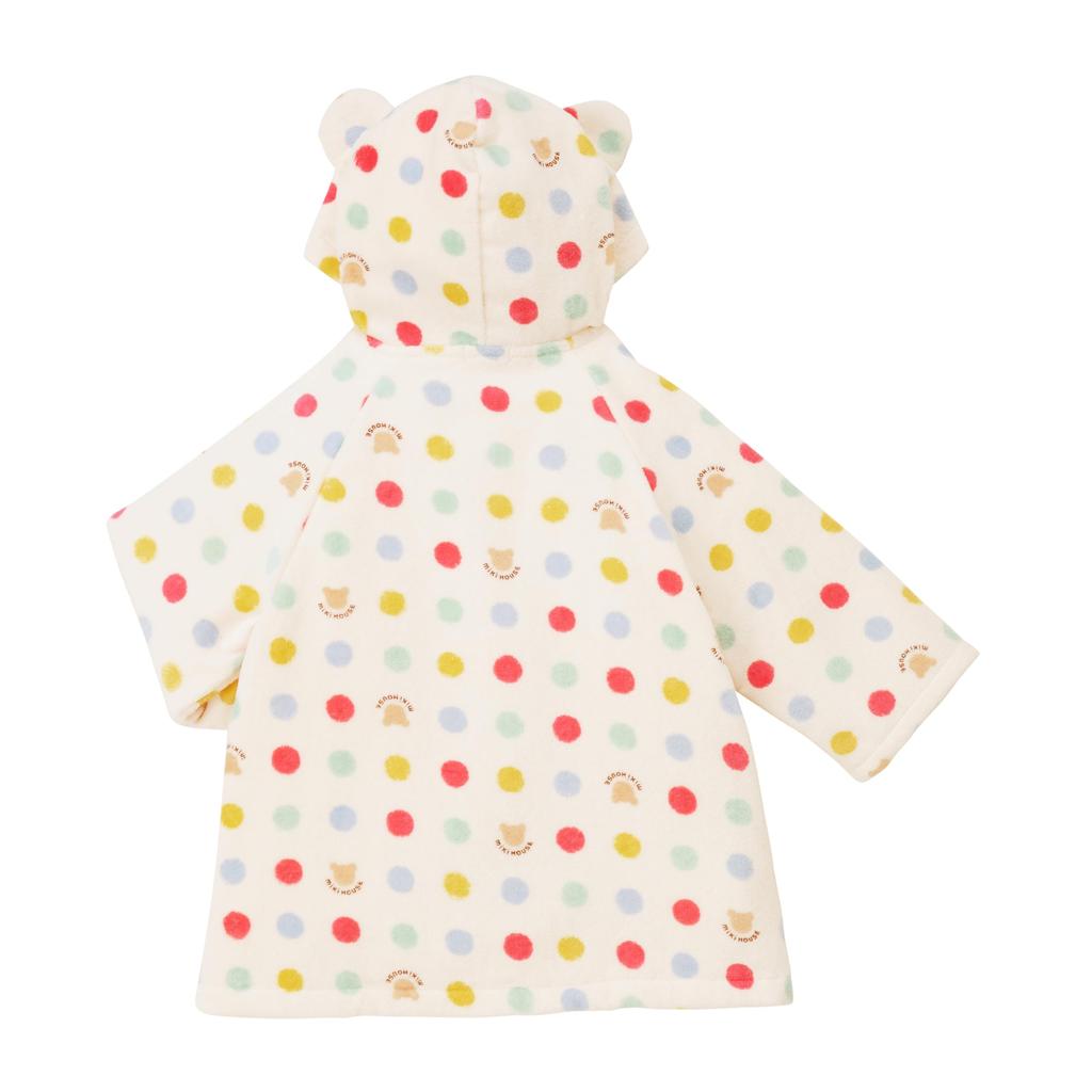 Baby Made In Baby Baby Baby Shower Free Multicolor [MIKI HOUSE] Bathrobe, Bathrobe, Bath, 100% Cotton, Japan, Preparation, Boys, Girls, Babies, Kids,