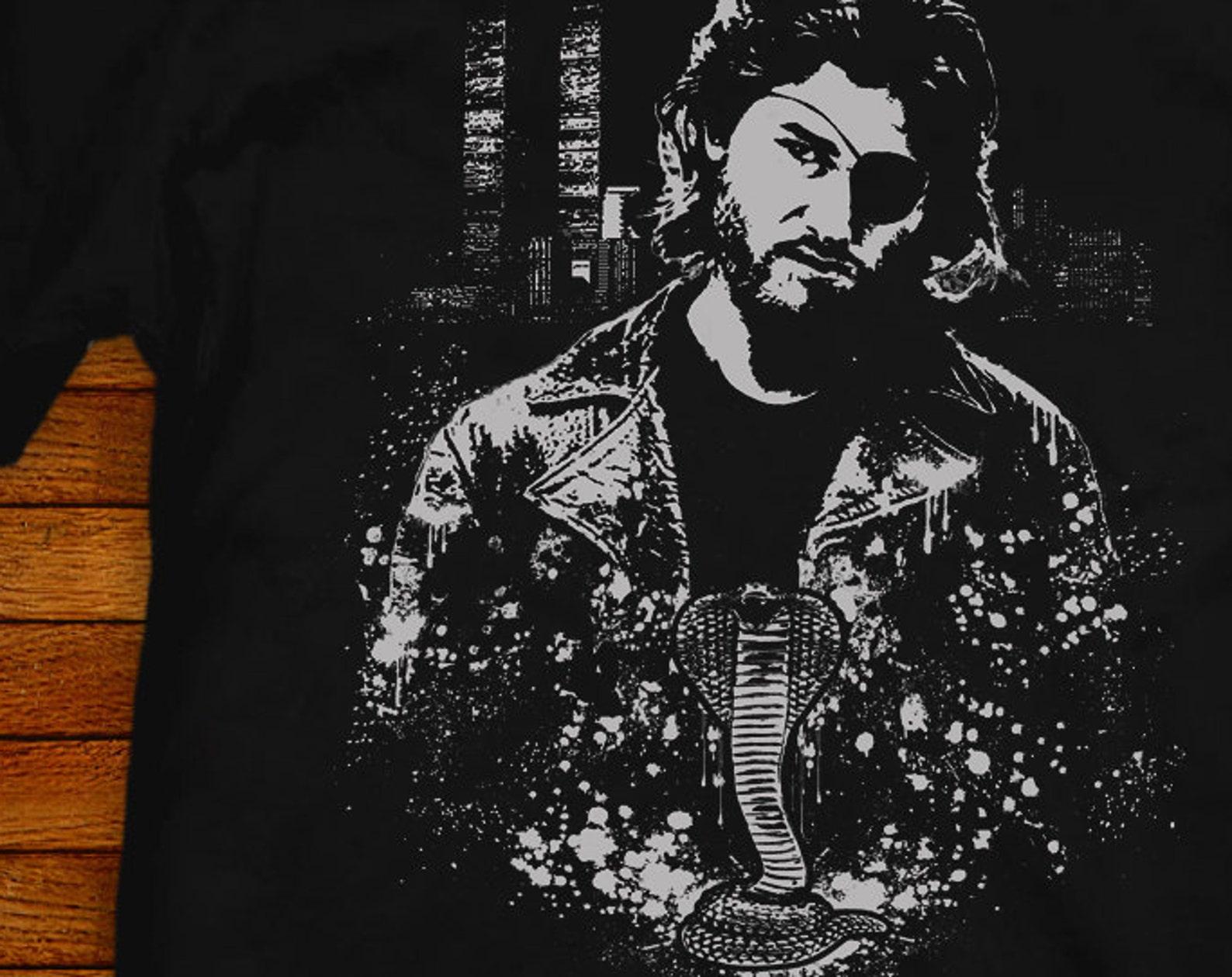 Escape From New York T shirt: Snake Plissken Art by Jared Swart S