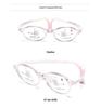 Eco-friendly Ultra-light Kids' Myopia Control Silicone Glasses Frame, Drop-resistant and Comfortable