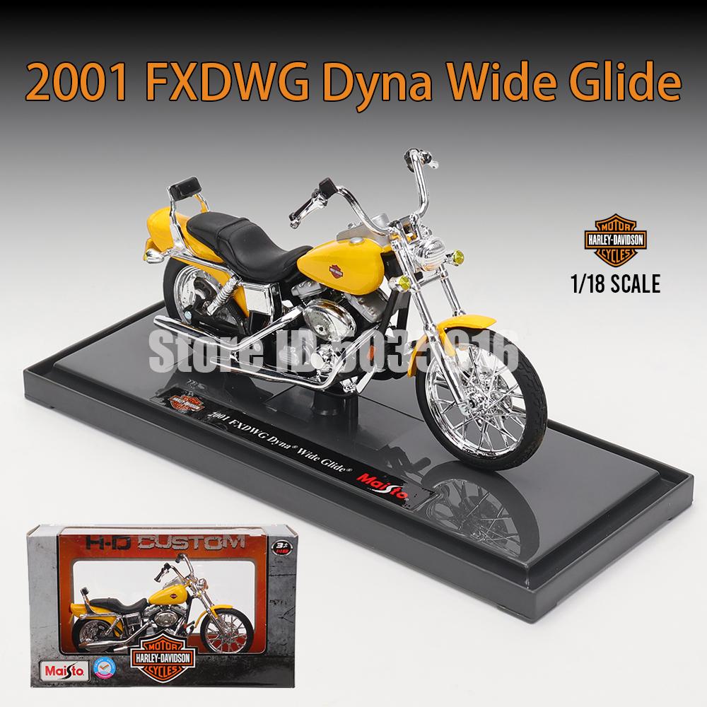 Maisto 1:18 Harley-Davidson Motorcycle 2022 Road King 2022 Fat Bob 114 Alloy Motorcycle Model Toy Car Collection