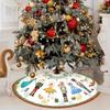 Nutcracker Christmas Tree Skirt Suitable For Home Christmas Indoor And Outdoor Decoration Christmas Tree Decoration