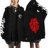 Berserk Japonské Anime Mikiny s Kapucí na Zip Dámské Pánské Mikina Harajuku Kreslené Bundy Unisex Kabáty Topy Hip Hop Mikina Streetwear