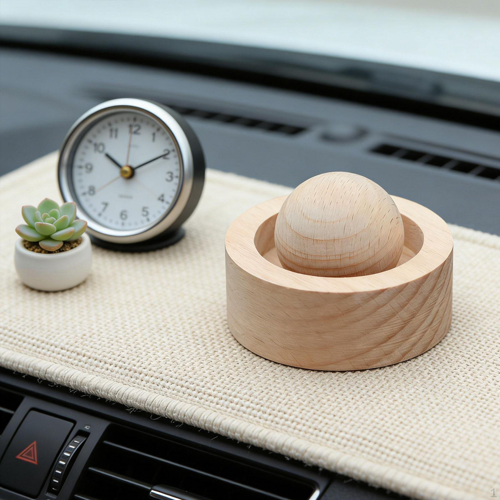 Essential Oil Diffuser, Round Ball Aroma Fragrance for Wardrobe Beechwood