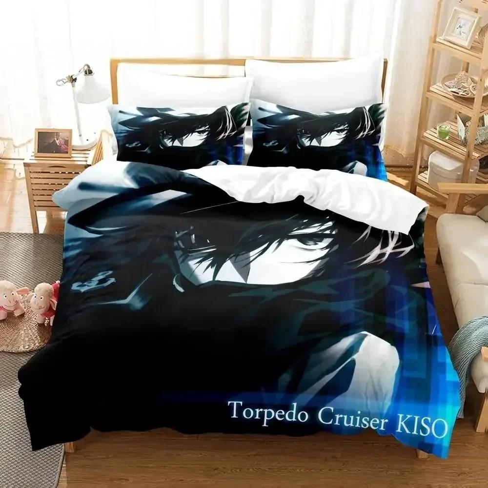 Comforter Anime Kantai Collection Bedding Set For Bedroom Soft Modern S Comefortable Kids And