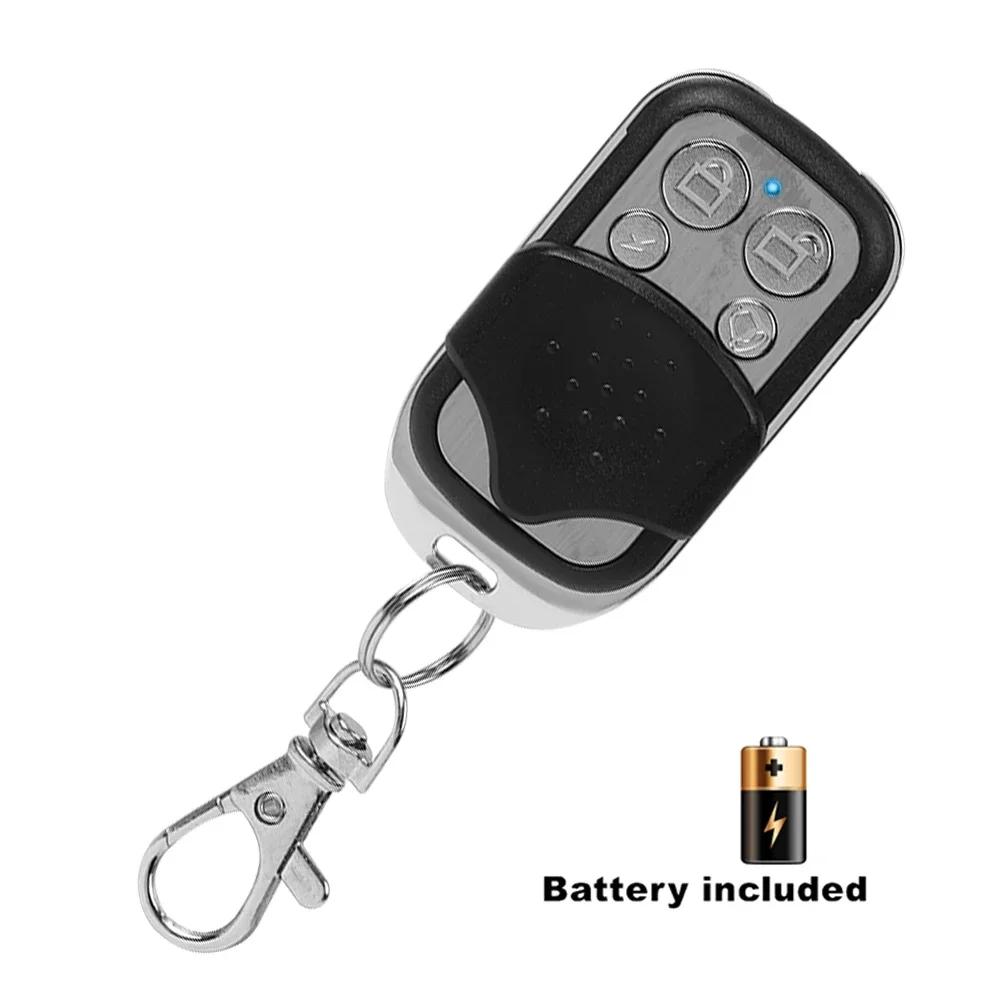 Remote Control 433MHz Car Key Garage Door Gate Opener Remote Control Duplicator Clone Cloning Code 4-Button Transmitter