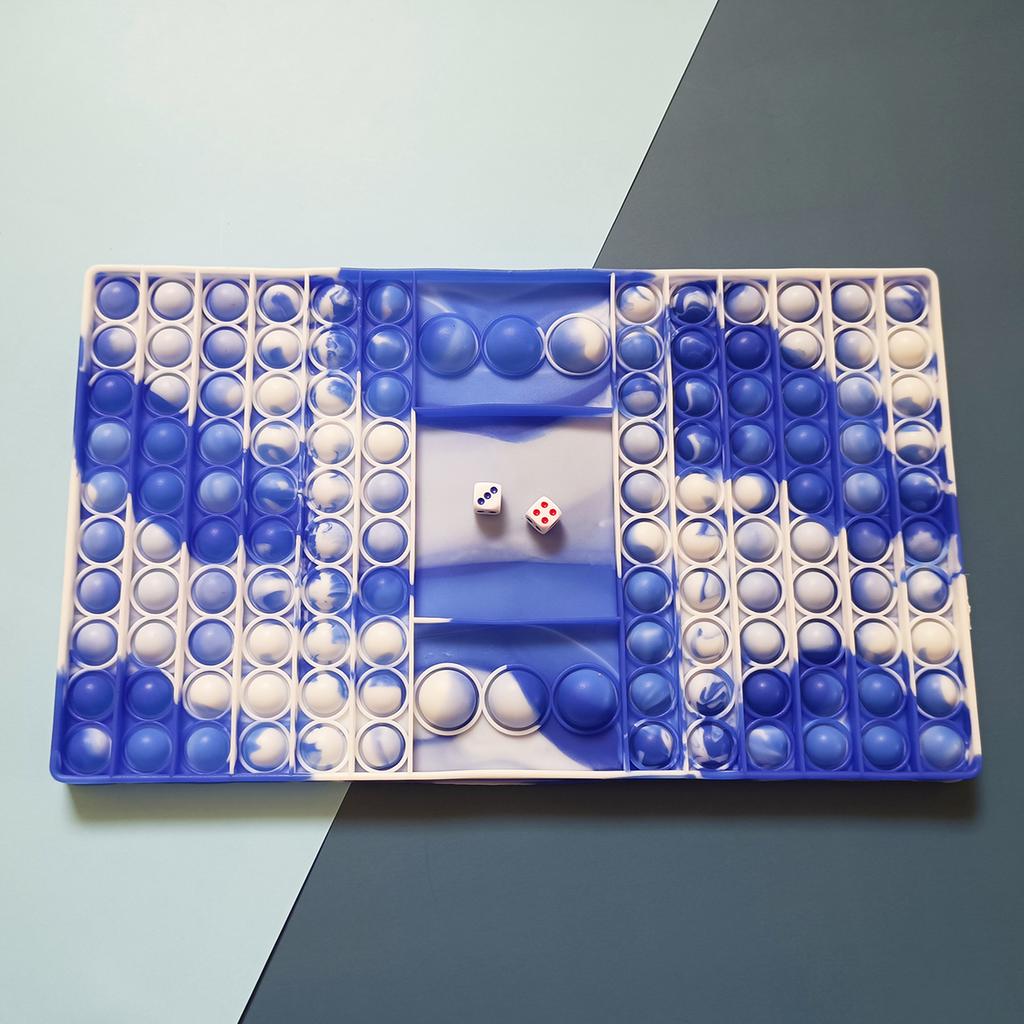 30cm Big Pops Size Push Bubble Fidget Toy Board Game Autism Stress Reliever Toys Kids Simple Dimple Game AHDH autism