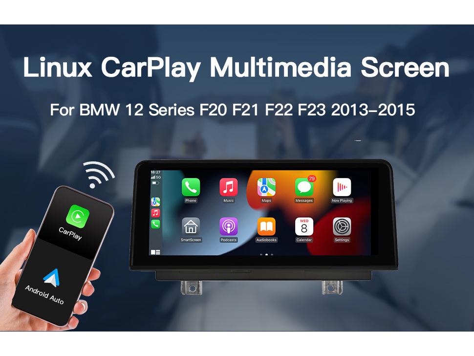 BMW 1-5 Series Wireless Carplay & Android Auto Multimedia Touchscreen