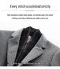 Men's Stylish Double-Sided Cashmere Coat: Modern Lapel Wool Jacket for Young and Middle-Aged