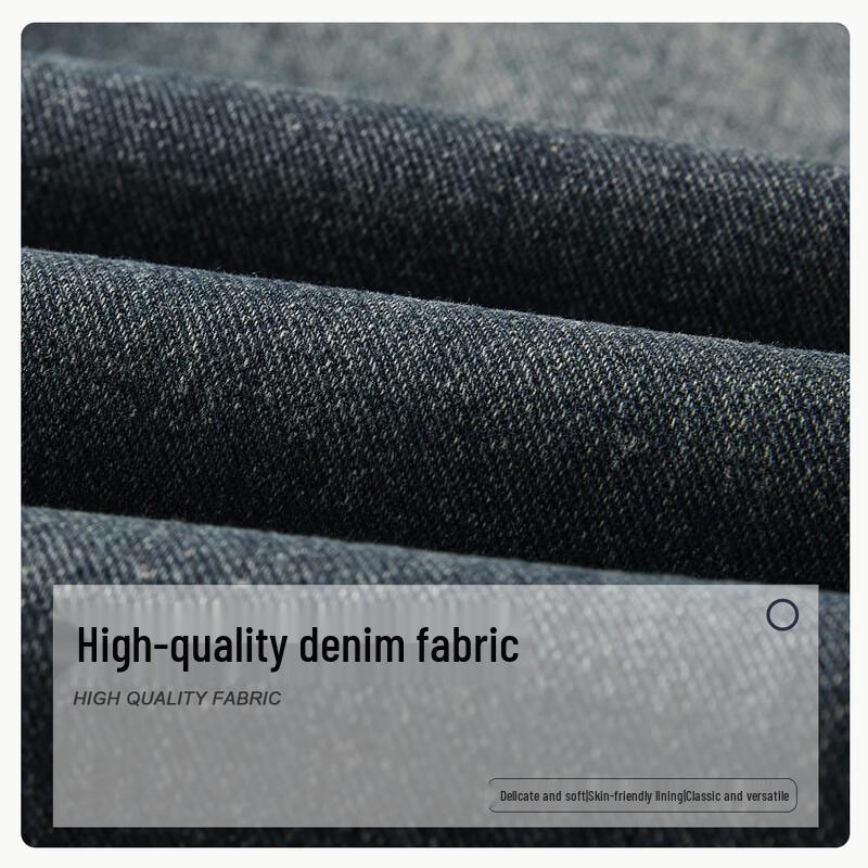 Izzue Men's Retro Loose Straight-Leg Jeans