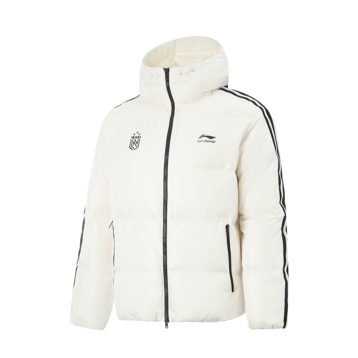 Li Ning Hot Pots Down Collection Down Jacket Unisex Ivory AYMV519-2 3XL