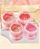 SUIKONE Cheek Mineral Cheek with Contour Face Cushion Highly Natural Cosmetics x x 5 Pom-Pom Puff, High-Gloss Blush, Soft, Pigmented, Lightweight,