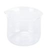 Coffee Concentration Cup High Borosilicate Glass with Scale 100ml Measuring Cup V Shaped Mouth Milk Frothing Pitcher