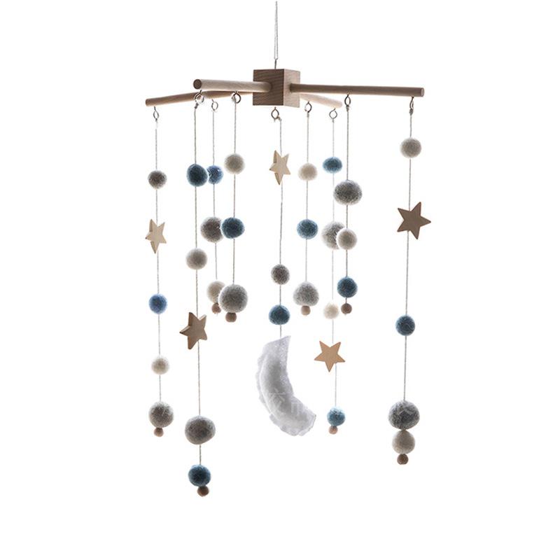 Rotating Crib Mobile: Newborn Baby Sleep Aid & Educational Rattle Toy