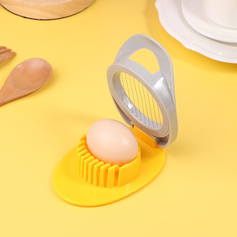 1Pc Multipurpose Stainless Steel Wire Egg Slicer For Hard Boiled Eggs Metal Egg Cutter Fruit Garnish Slicer Kitchen Gadgets