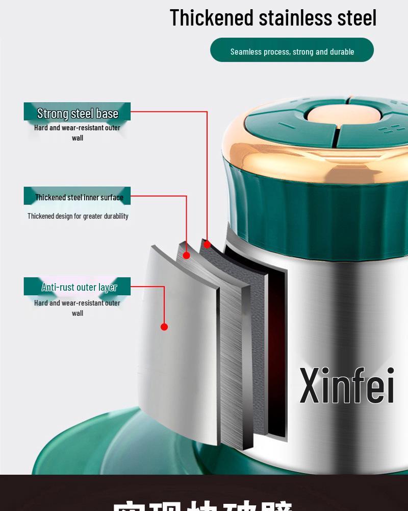 Multifunctional Electric Meat Grinder & Vegetable Chopper with Dough Kneading, Large Capacity