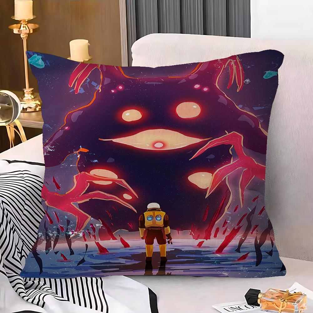 Risk Of Rain Personalized Picture Text Home Decorative Pillows Household Gifts 45x45cm