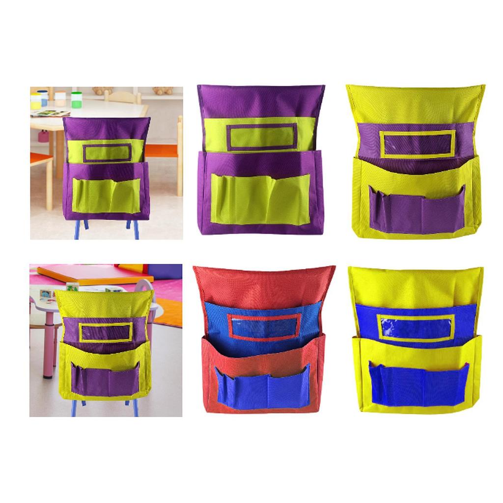 Back of Chair Pocket Chairback Organizer Stable Multi-scenario Large-capacity Seat Storage Holder