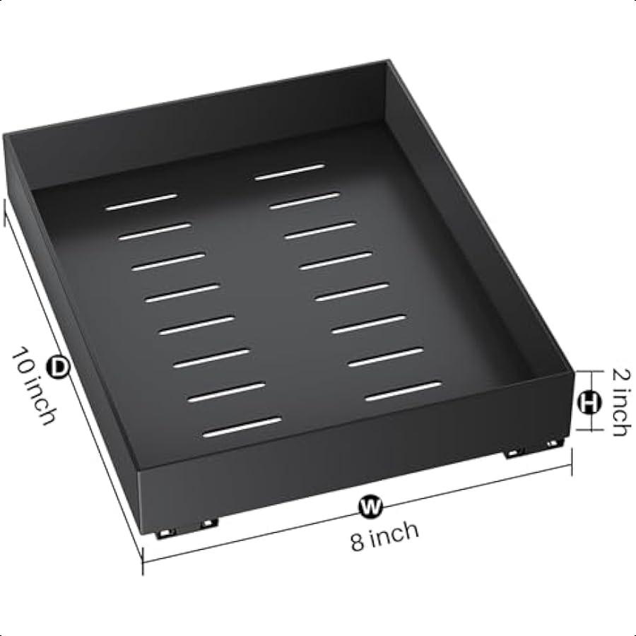 

Выдвижной органайзер для специй для шкафа, выдвижные полки для специй, органайзер, не требует сверления, простая установка, 8 Шx10 Гx2 В United States