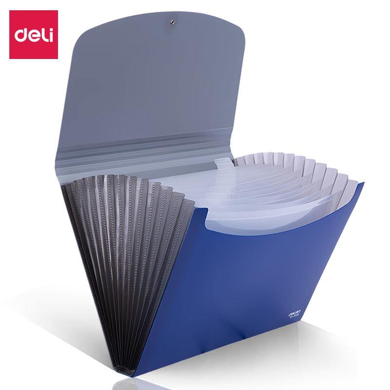 Deli A4 Accordion File Bag
