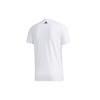 adidas T Shirts Men's White Crew Neck Moderate Straight Fit GL5622