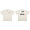 T-shirt casual a maniche corte con stampa semplice, versatile, per uomo e donna, in cotone, abbigliamento per coppie