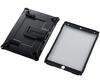 Elecom ZEROSHOCK Full Protection Case for iPad 9th/8th/7th Generation, Shockproof, with Shoulder Strap, Black, TB-A21RHVBK
