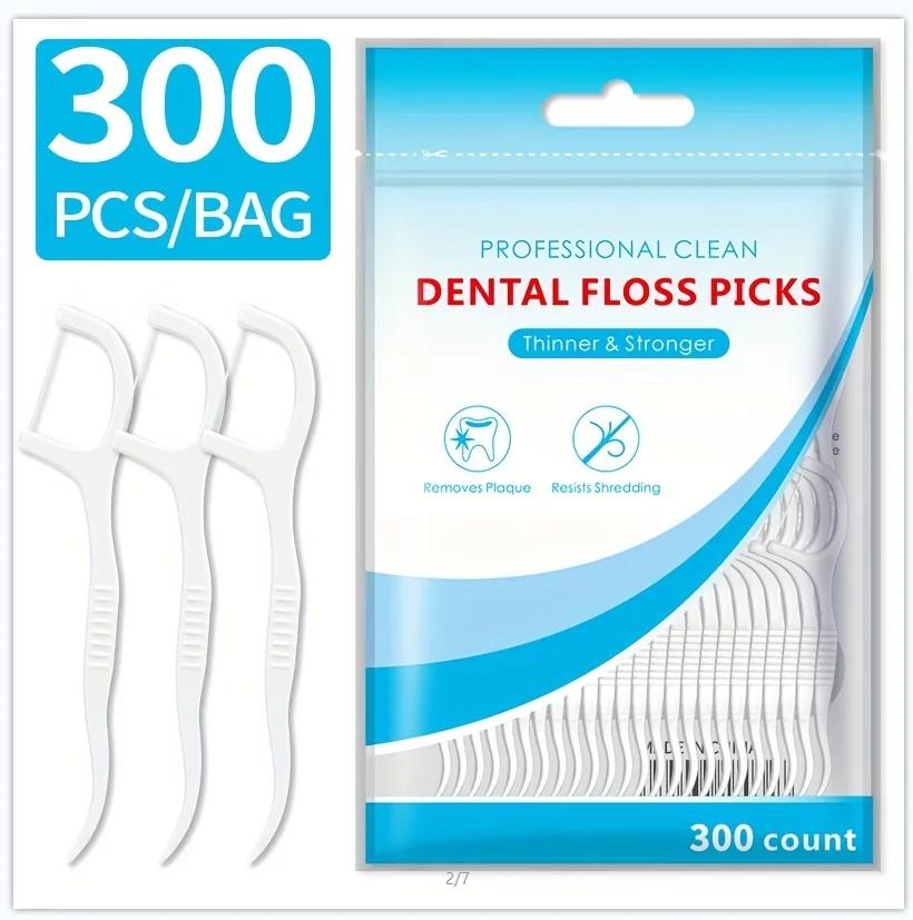 Ultra-Fine Toothpicks, Home Set, Portable and Disposable Care Floss- Deep Cleaning for Oral Care