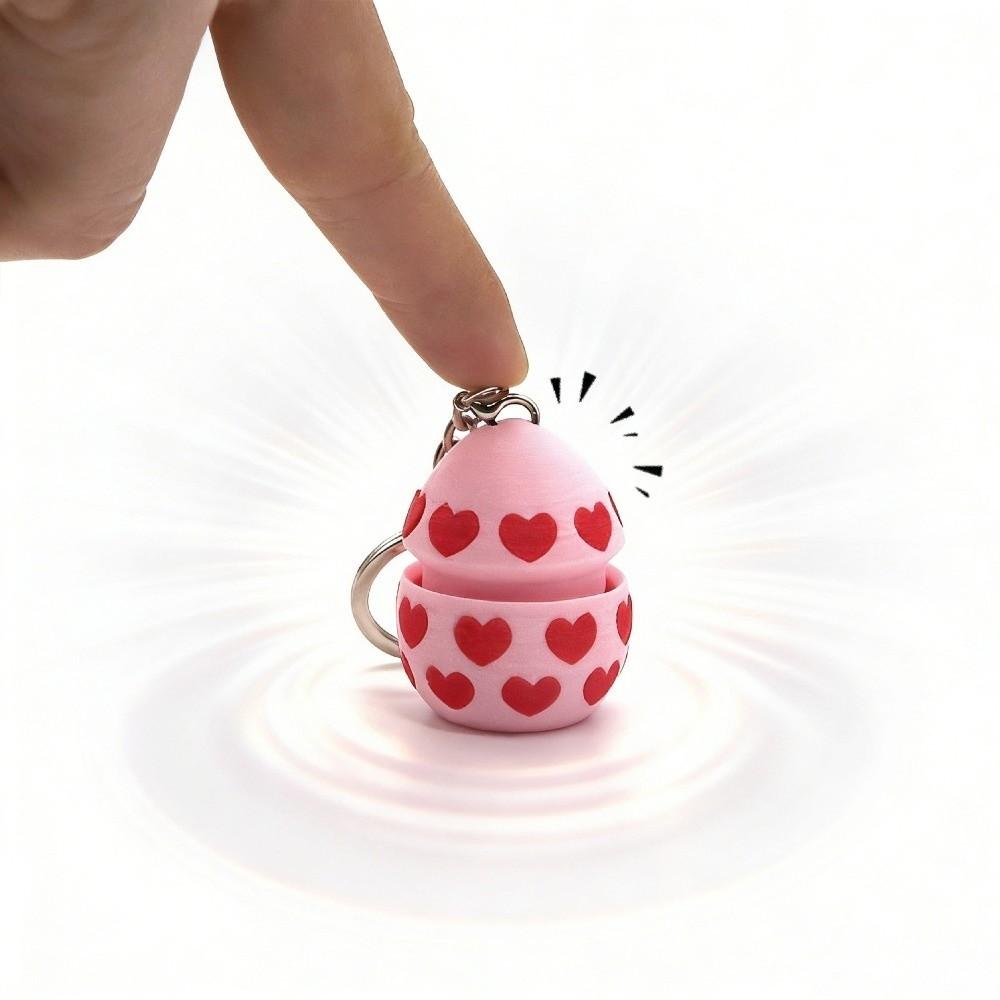 Surprise Egg Egg Rabbit Ornaments Pressed Egg Key Chain 3D Print Easter Egg  Spring Easter Party