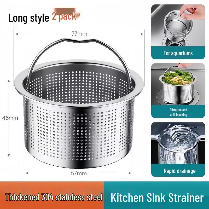 Kitchen Sink Drain Strainers & Plugs