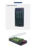 Battery Storage Rack with Tester - 116-Grid Lidless Organizer