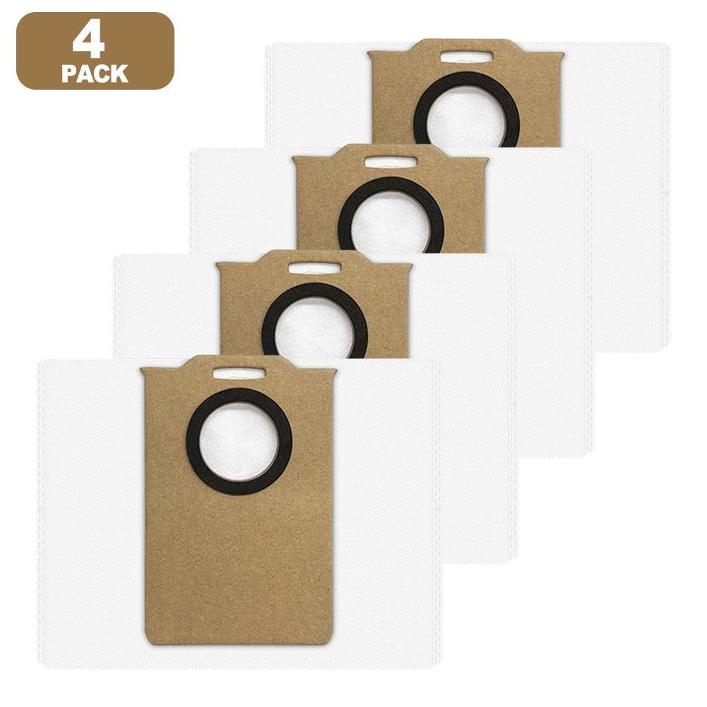 

3.5 Litres Capacity Replacement Dust Bag Robot Dust Bag Self-emptying Bag 4 PACK