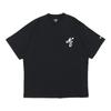 New Era Classic NE Short Sleeve Exclusive To Oversized Cotton Size L T-Shirt, Black, ONSPOTZ, Tee, (S/S)