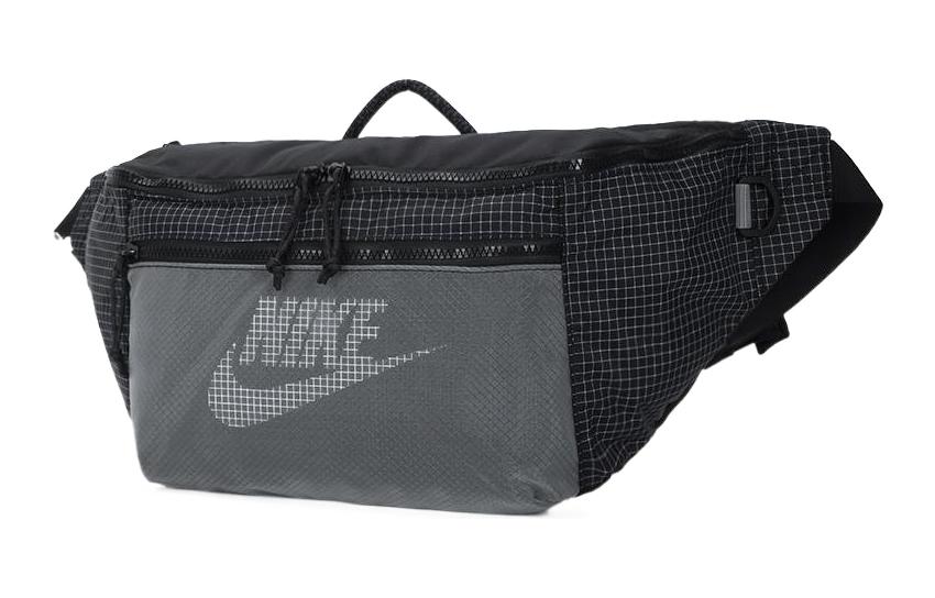 Nike Nylon Schultertasche, Bauchtasche Unisex Schwarz CV1411-011