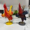 Kung Fu Rooster Statue Resin Drunk Chicken Figurine Table Art