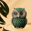 Ornement Chouette Créative Figurines d'Oiseaux Artisanat d'Art Statue Chouette de Bureau pour Maison de Poupée Mariage Armoire Chambre à Coucher Cadeau pour Amoureux des Chouettes