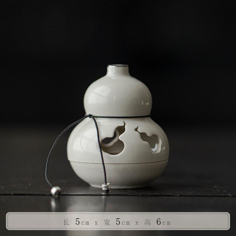 

Ceramic Mini Incense Burner Holder Sandalwood Home Fragrance Aromatherapy Zen Decor Tea Room Office Living Room